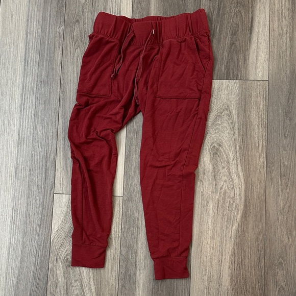 Pants - Red Jogger Pants